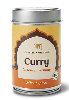 Curry kryddblandning Eko 80 g Classic Ayurveda