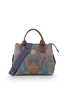  Pip Studio Väska  Fia Handbag Medium Jabali Blue
