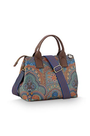  Pip Studio Väska  Fia Handbag Medium Jabali Blue - 2