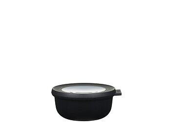 Mepal Cirqula Skål med lock Diameter 12 cm 350 ml black