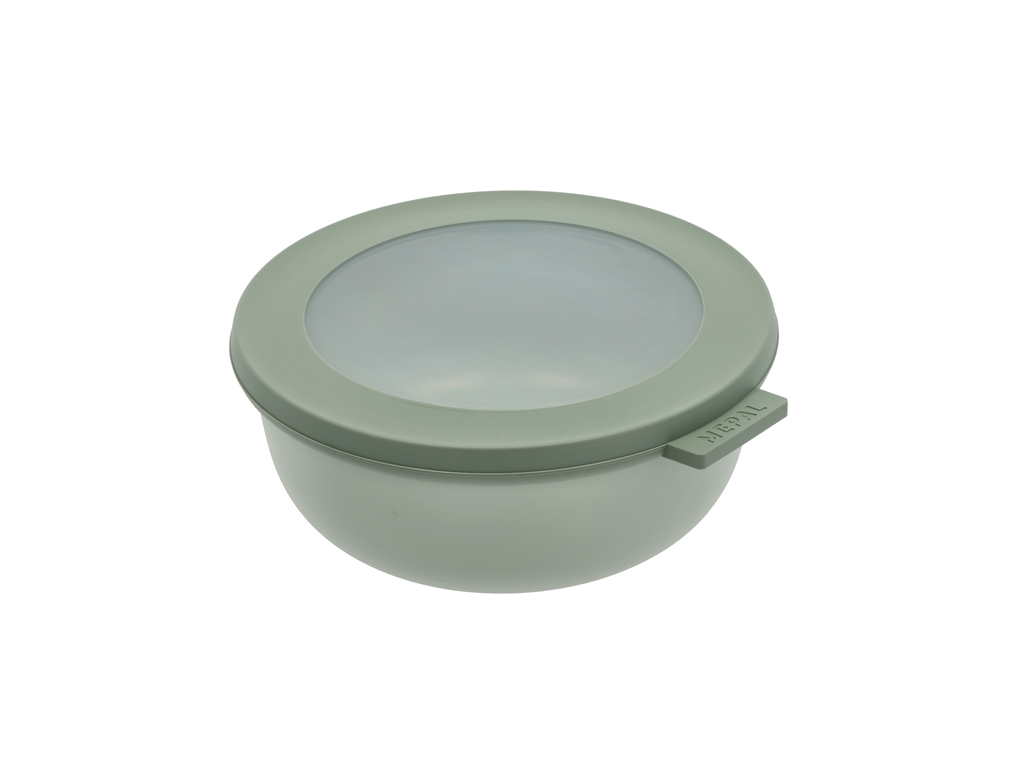 Mepal Cirqula Skål med lock Diameter 15 cm 750 ml Nordic sage