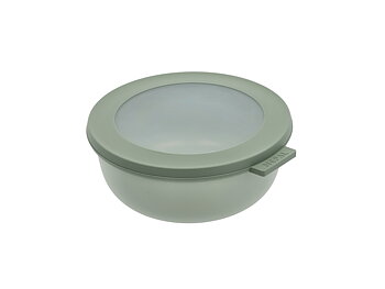 Mepal Cirqula Skål med lock Diameter 15 cm 750 ml Nordic sage