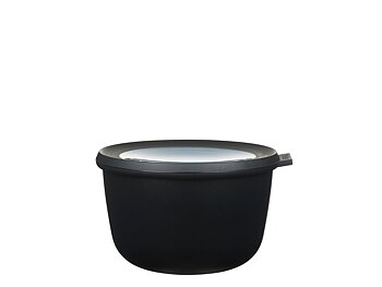 Mepal Cirqula Skål med lock Diameter 15 cm 1000 ml black