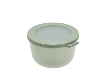 Mepal Cirqula Skål med lock Diameter 15 cm 1000 ml Nordic sage