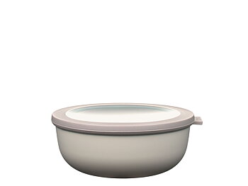 Mepal Cirqula Skål med lock Diameter 19 cm 1250 ml Nordic white