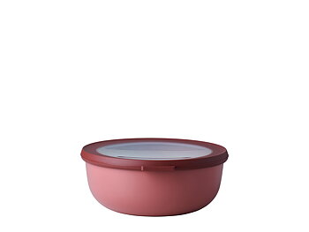 Mepal Cirqula Skål med lock Diameter 19 cm 1250 ml Vivid mauve