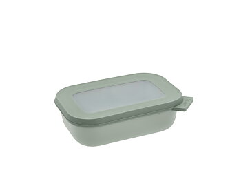 Mepal Cirqula Rektangulär skål m lock 500 ml Nordic sage