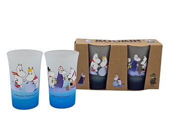 Mumin Miniglas 5 cl - 2-Pack - Vinter
