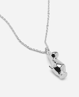 Moomin Necklace Silver plated free engraving