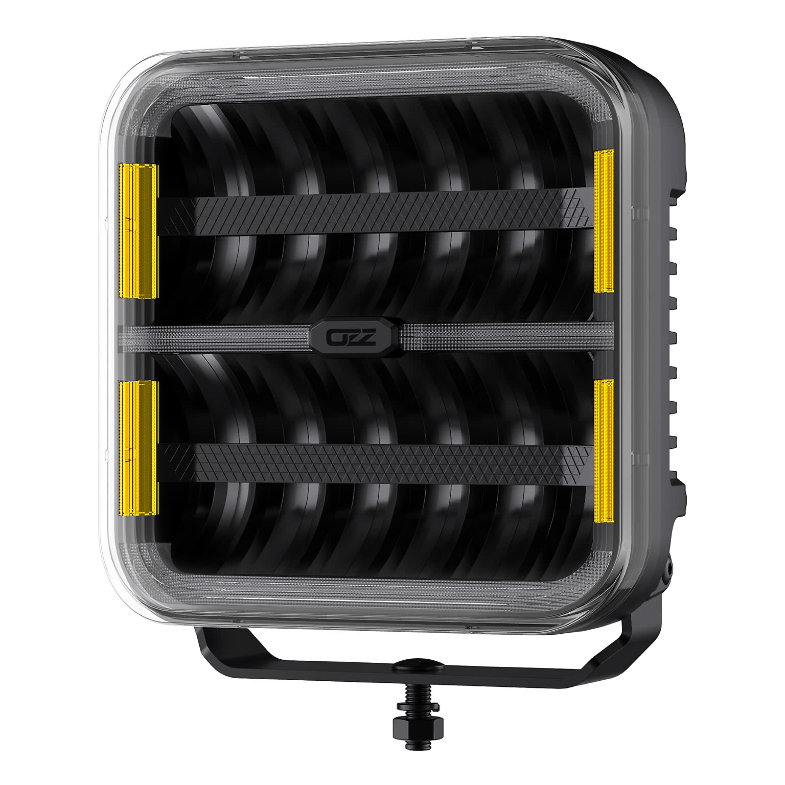 OZZ Square 9 LED Driving Light | Black - 4