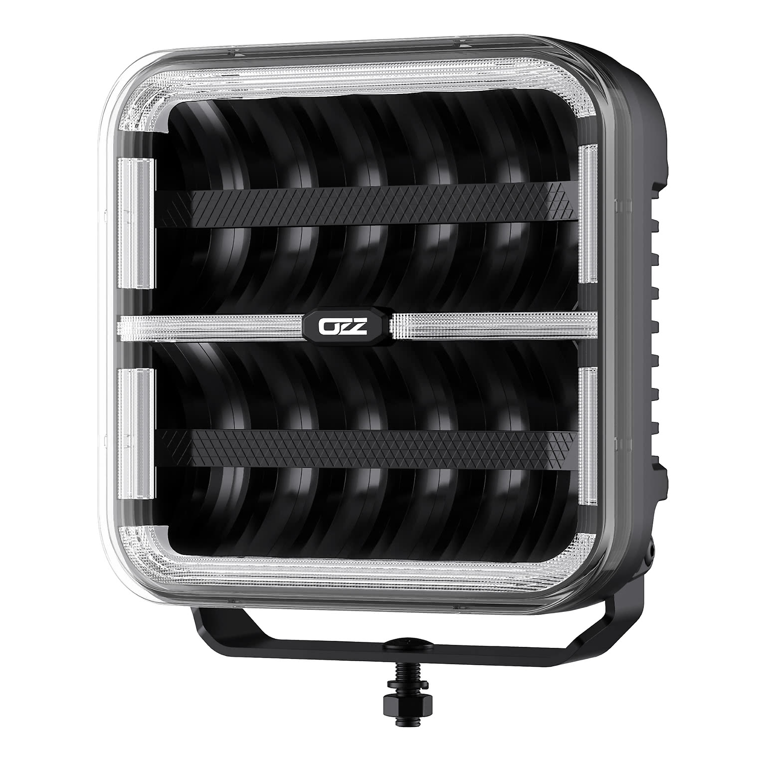 OZZ Square 9 LED Driving Light | Black - 5
