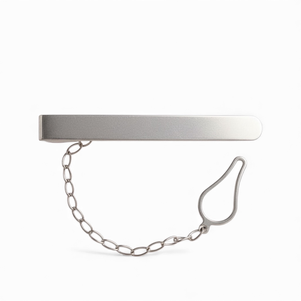 Tie Pin Bright Silver 925