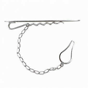 Tie Pin Bright Silver 925