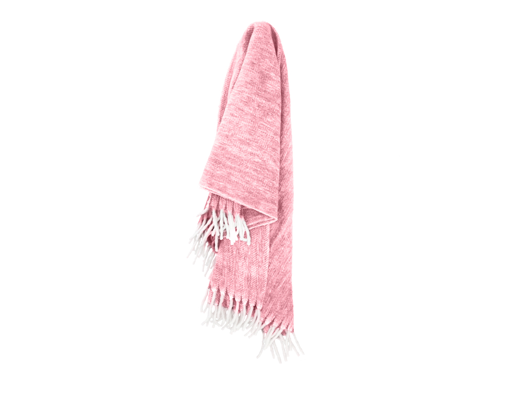 Södahl Brushed Pläd 150 x 200 cm Pink - 2