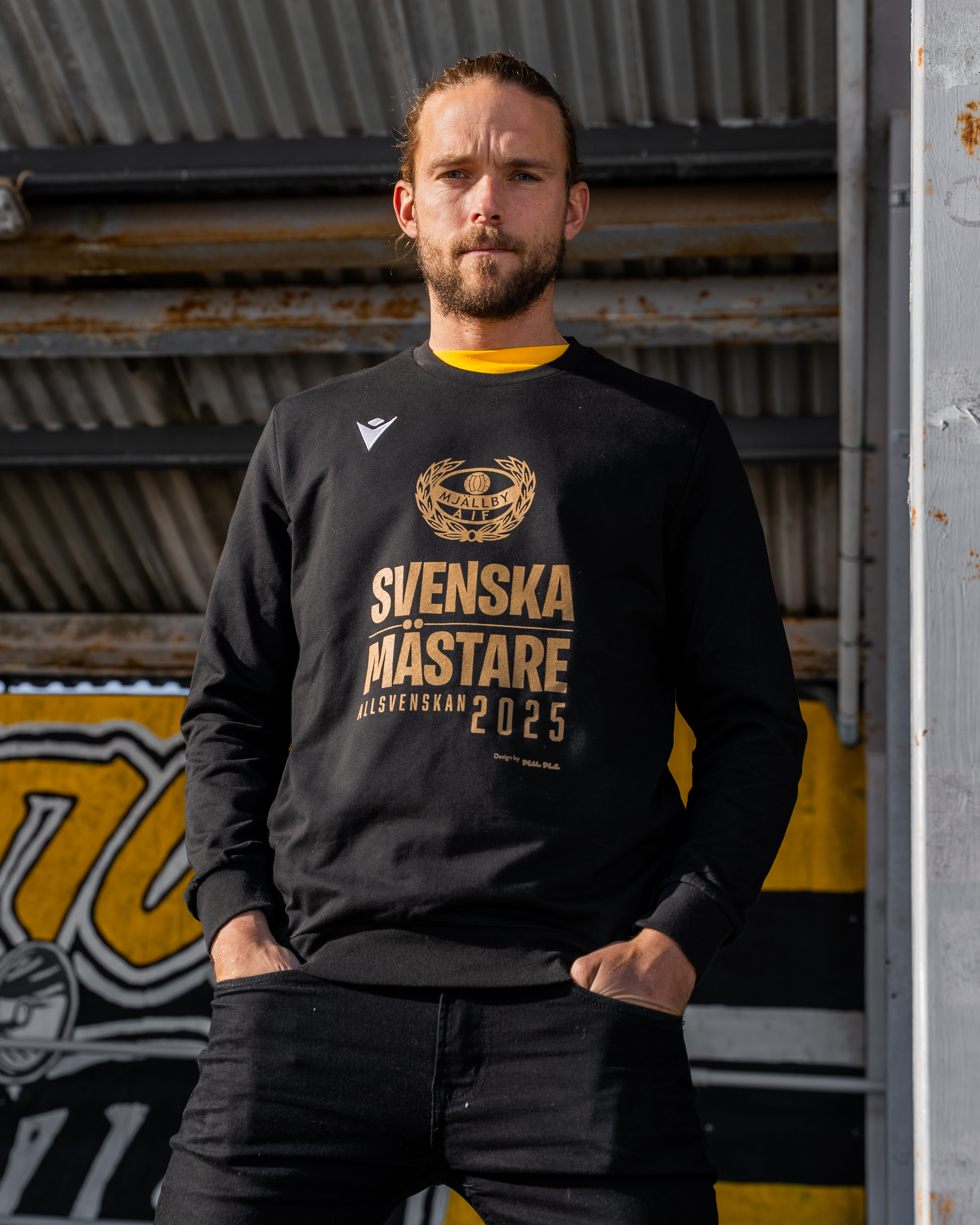 Mjällby AIF Macron Sweatshirt Svenska Mästare