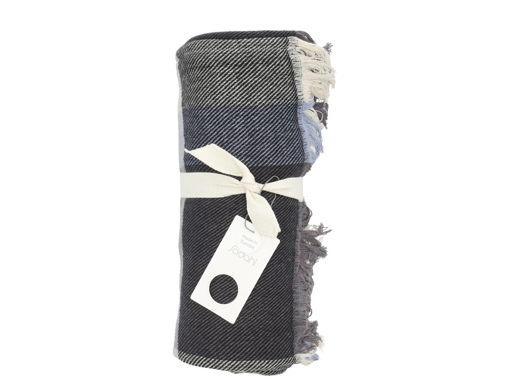 Södahl Embrace Pläd 130 x 170 cm Grey - 3