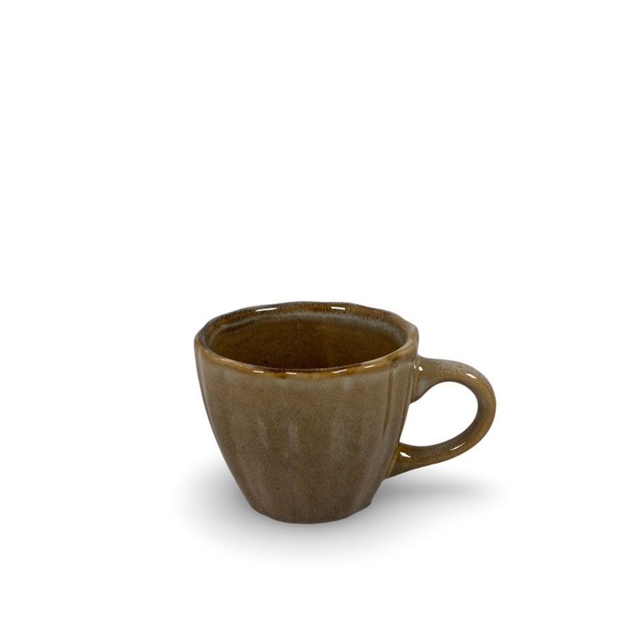 Espresso/glögg kopp "Joy" ocra - Miljögården