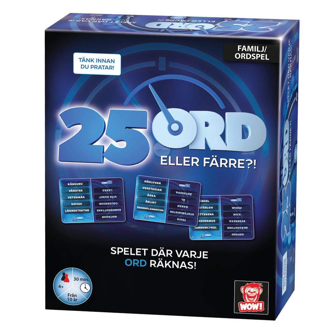 Spel 25 Ord eller färre