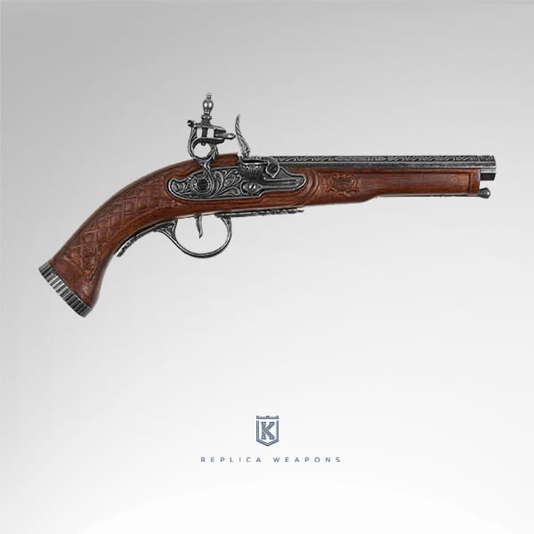 1700-tal Fransk Flintlåspistol