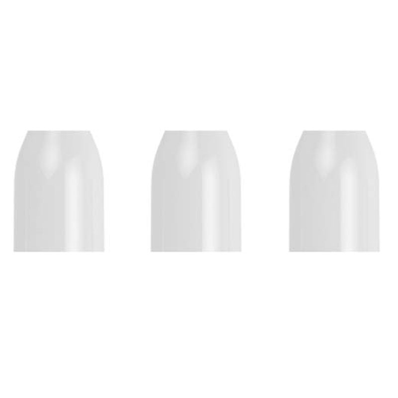 L-Style Champagne Ring  Plastic White