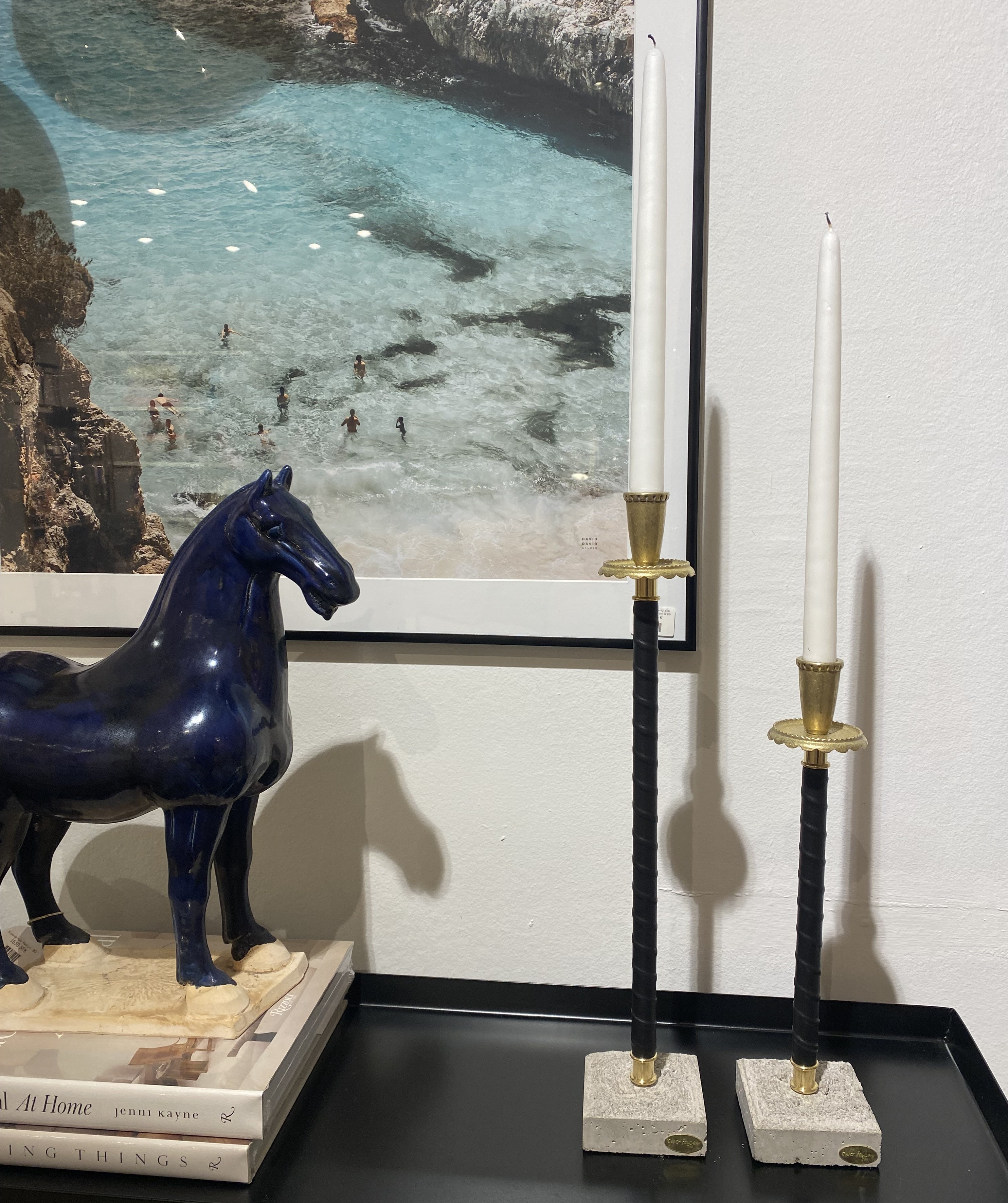 Ljusstake Filip - Svart
