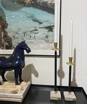 Ljusstake Filip - Svart