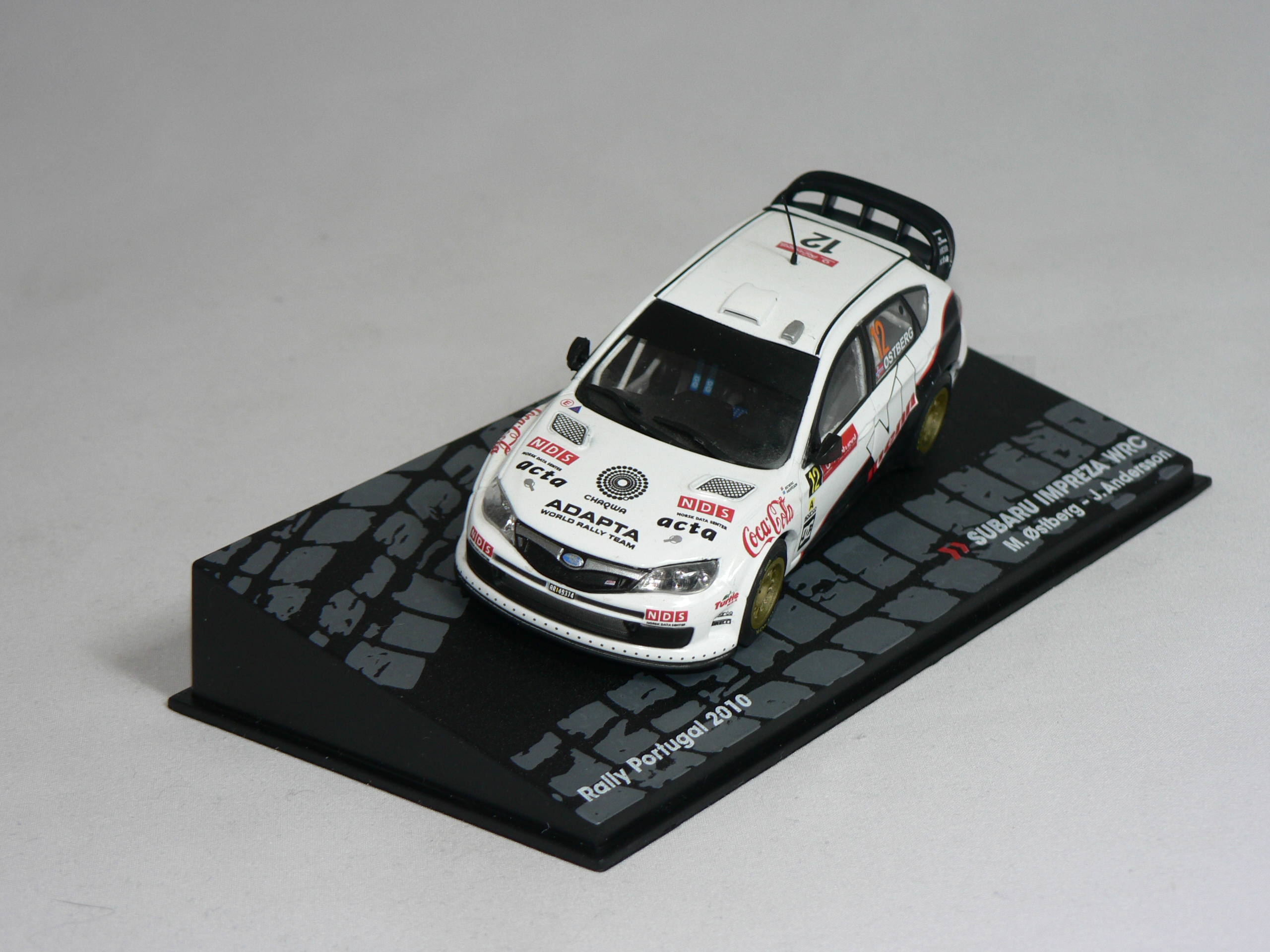 Subaru Impreza  #12  2010  1:43  Champion Rally Cars 