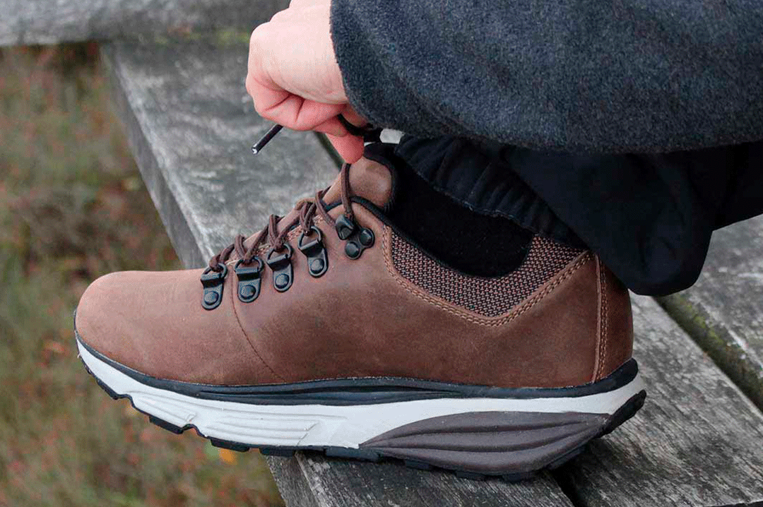 MBT Terra lace up dam dark earth - 2