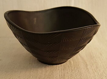 Afors black sugar bowl 1950s