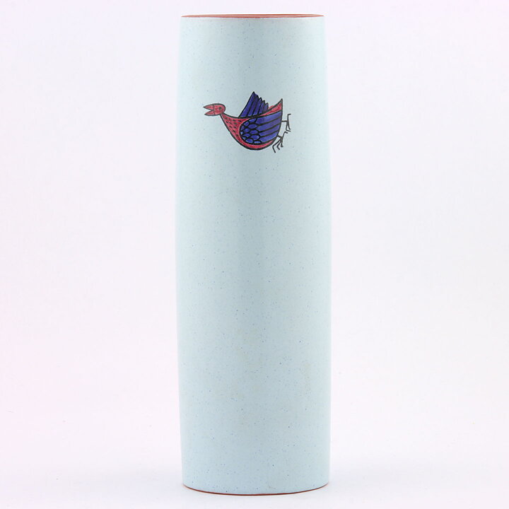 スティグ・リンドベリ  Karnevalシリーズ 雄鶏に乗る人 花瓶  Vase 1958年 (20 cm) (2)