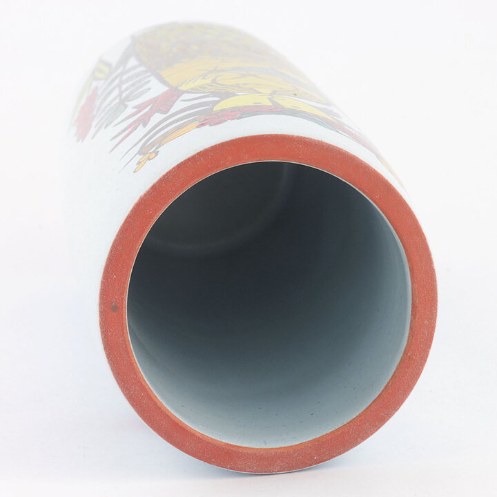 スティグ・リンドベリ  Karnevalシリーズ 雄鶏に乗る人 花瓶  Vase 1958年 (20 cm) (2)