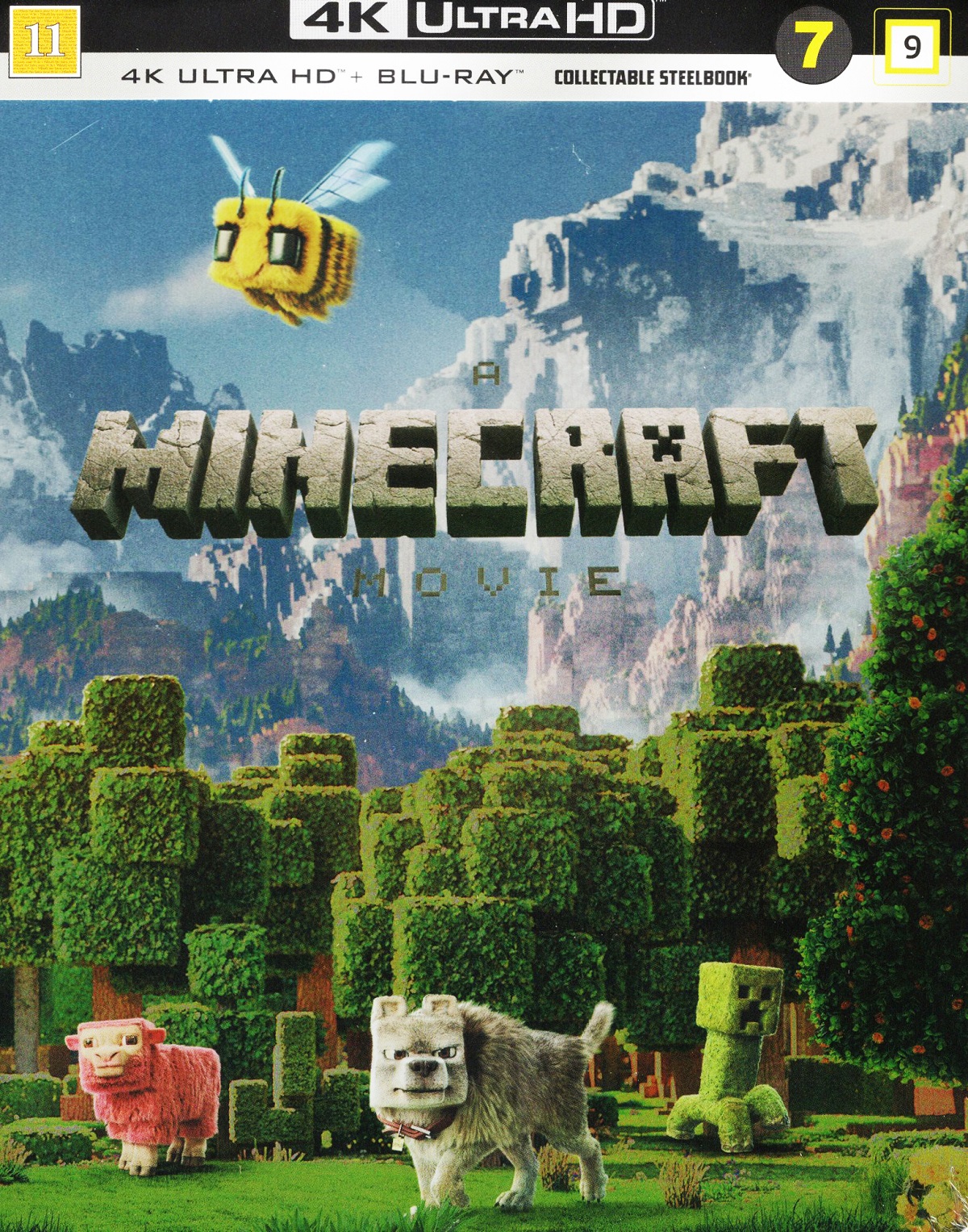 A Minecraft Movie (Limited Edition Steelbook) (4K Ultra HD + Blu-ray)