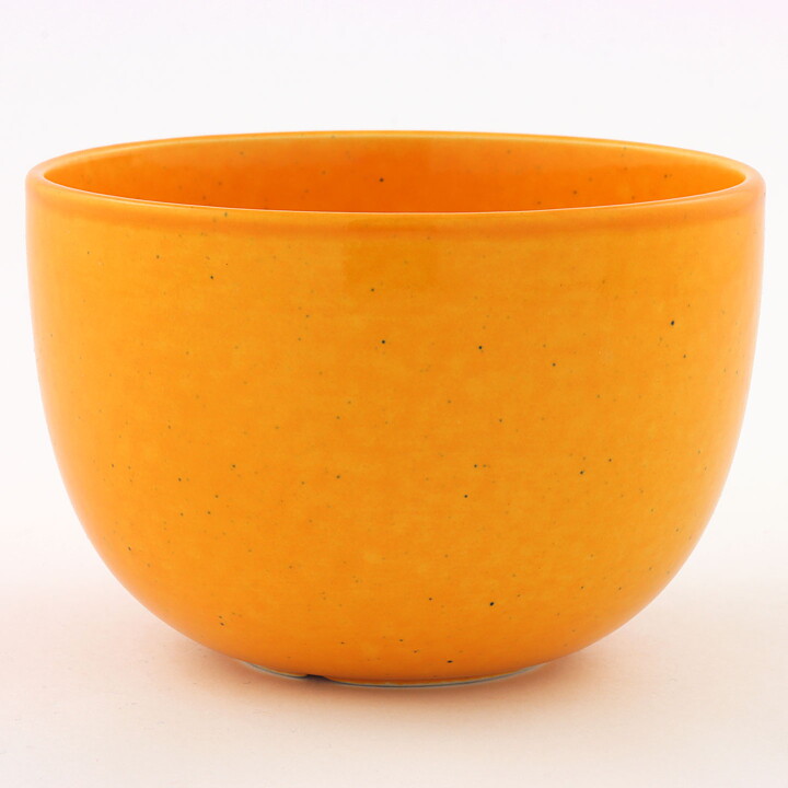 Stig Lindberg (Primula 1975) Strong Yellow Sugar Bowl Pot 10 cm