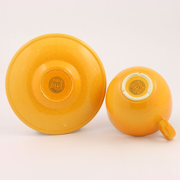 Stig Lindberg (Primula 1975) Strong Yellow Teacup 13 cm  [Sample Images]
