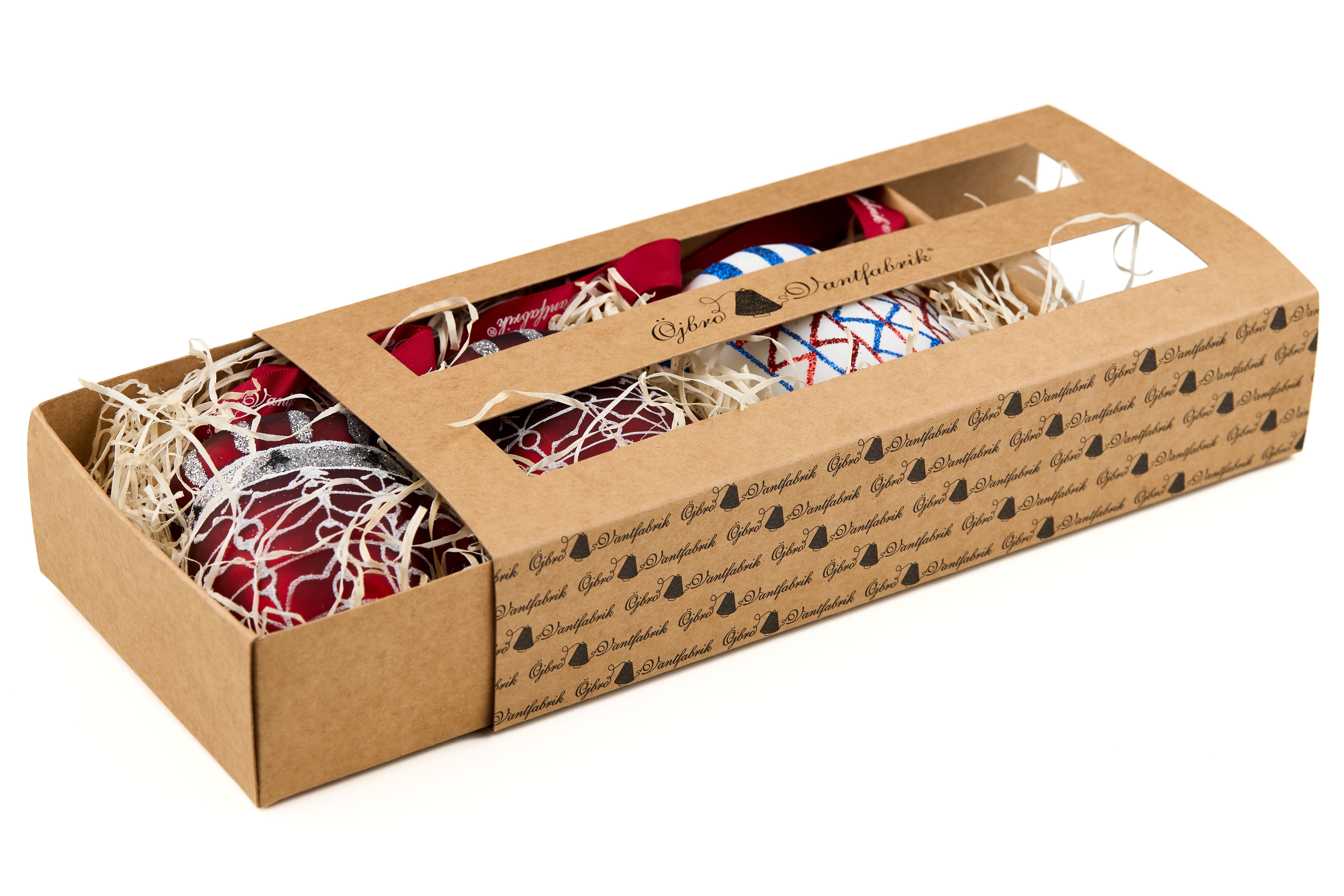 LYCKSELE  + EKSHÄRAD RÖD, WEIHNACHTENKUGEL - 2