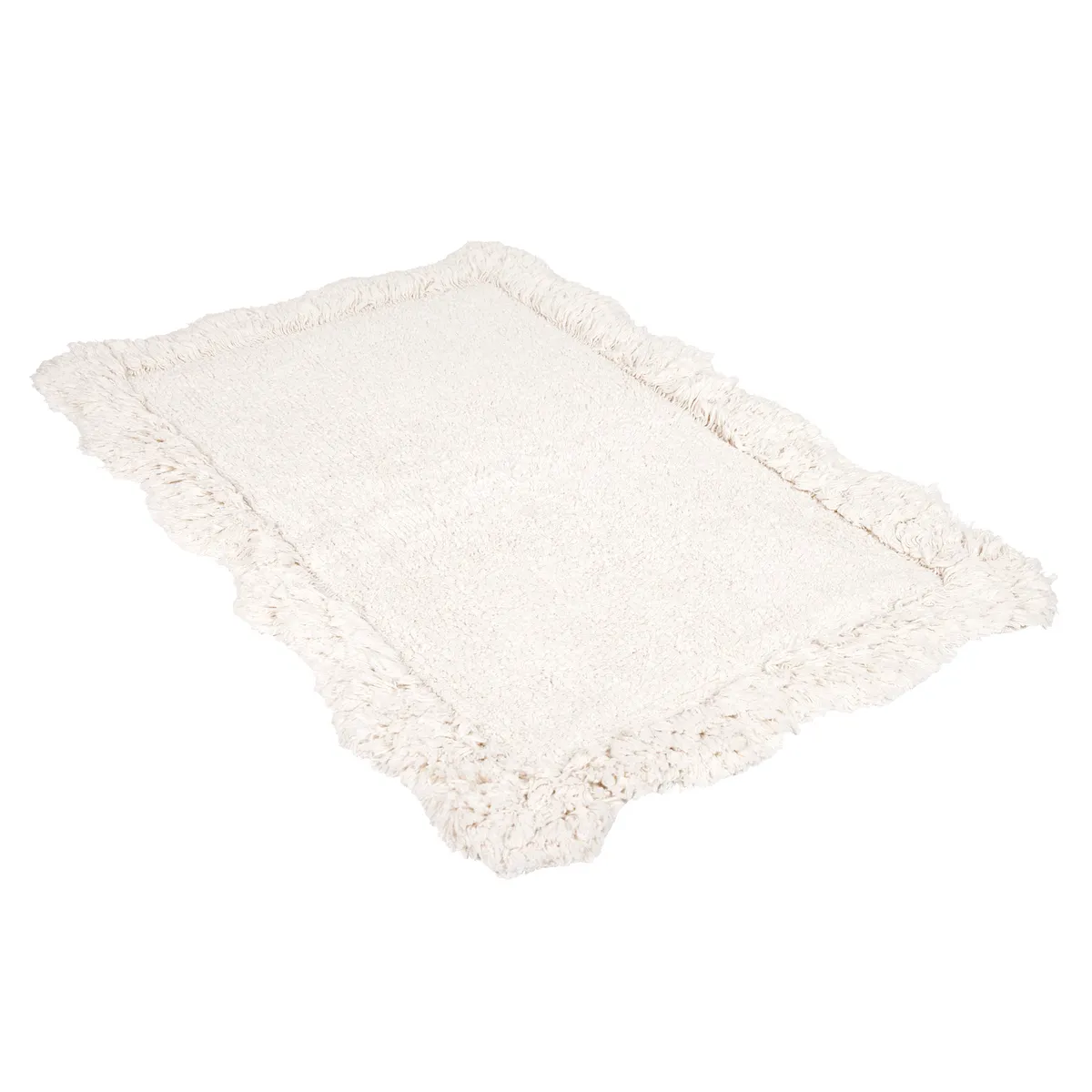 Matta/ Badrumsmatta Bomull Offwhite 60 x 90 cm