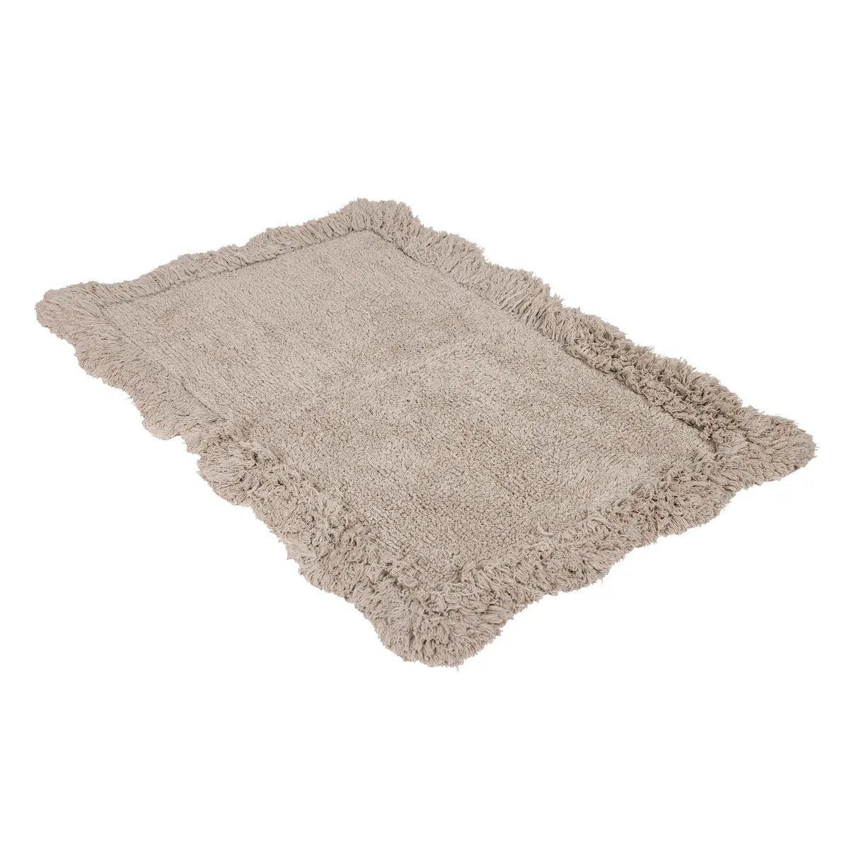 Matta/ Badrumsmatta Bomull Sand 60 x 90 cm