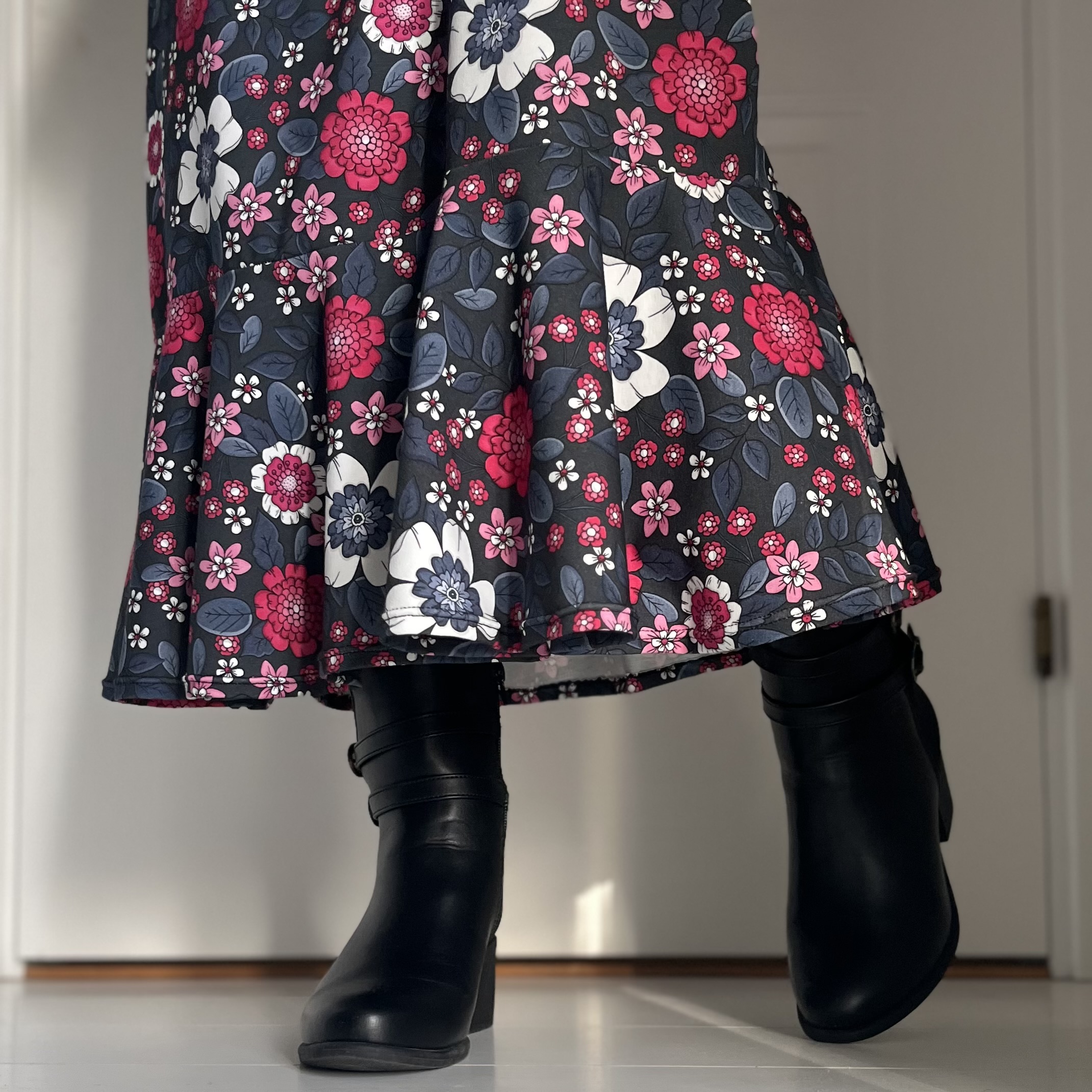 KOMMER ÅTER I OKT, LÄS NEDAN! Jerseytyg ekologisk bomull,  ”Lovely you", metervara - 2