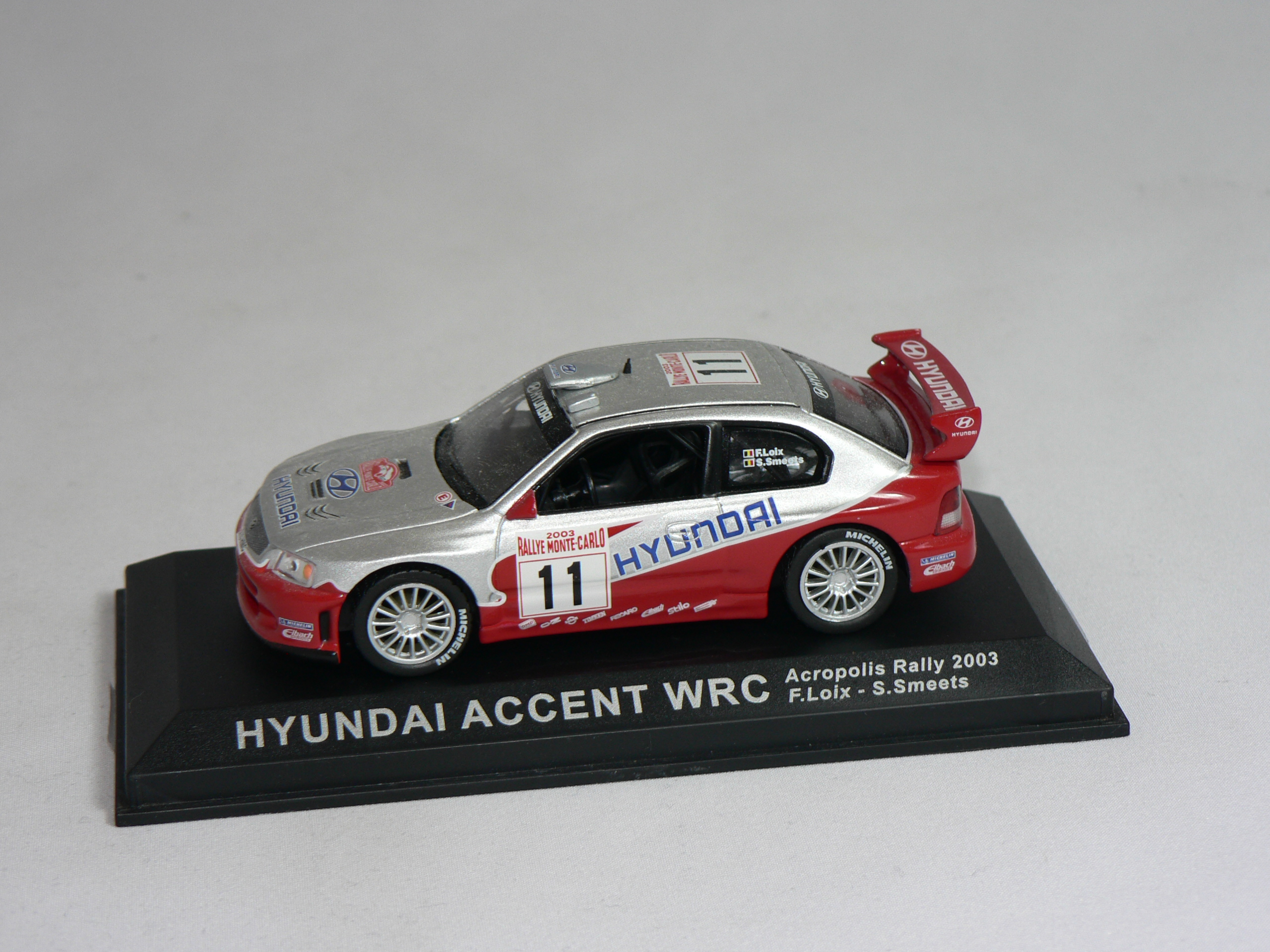Hyundai Accent  #11  2003  1:43  Champion Rally Cars - 3