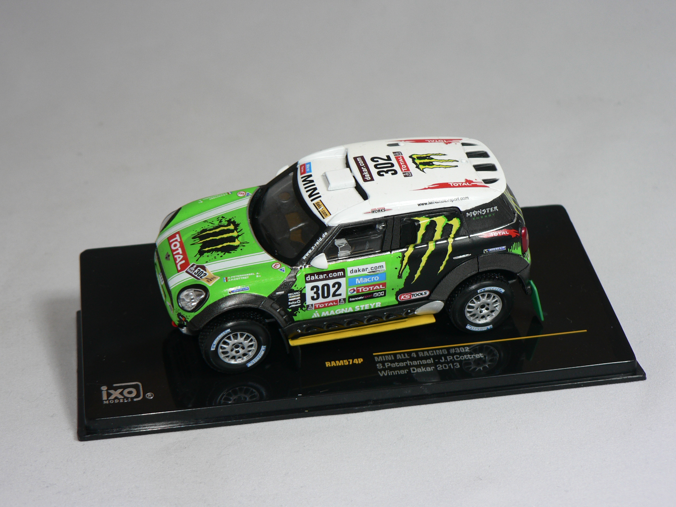 Mini Cooper #302   2013   1:43    IXO   Winner Dakar - 3