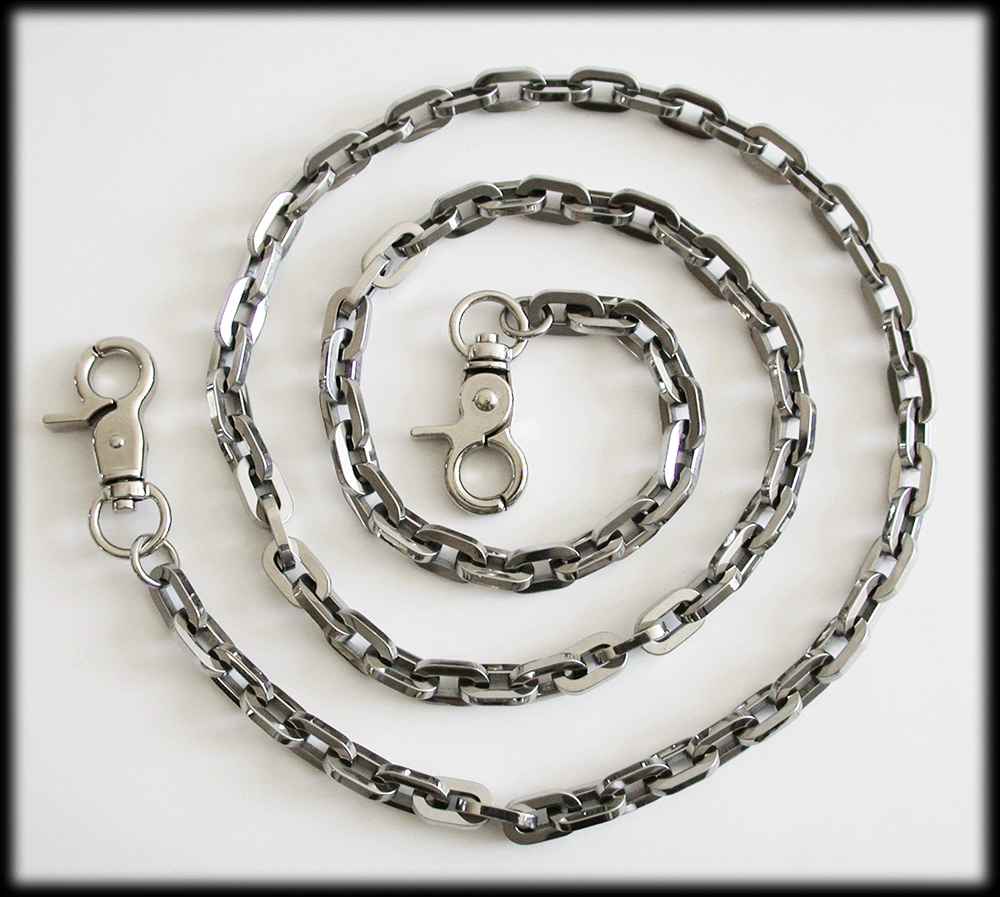 Annorlunda plånboks kedja - Wallet chain, nyckelrings kedja i rostfritt stål.