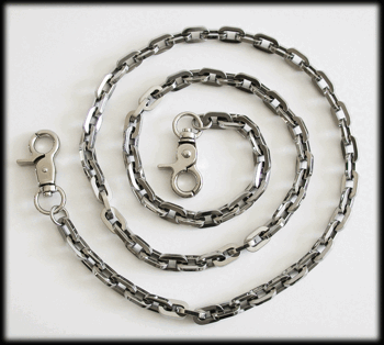 Annorlunda plånboks kedja - Wallet chain, nyckelrings kedja i rostfritt stål.