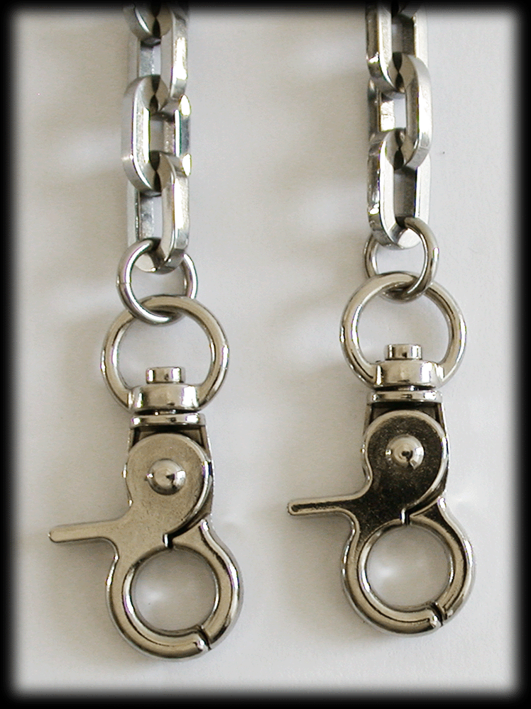 Annorlunda plånboks kedja - Wallet chain, nyckelrings kedja i rostfritt stål. - 2