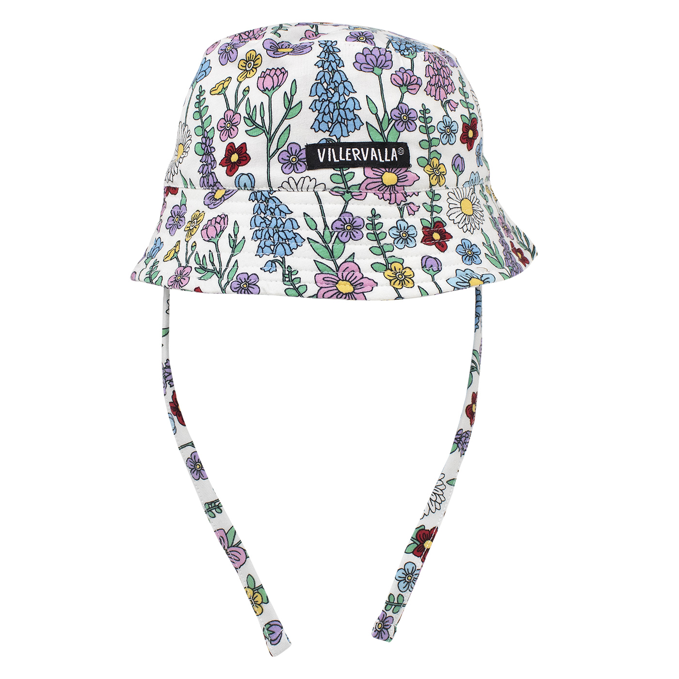 solhatt med band WILDFLOWERS