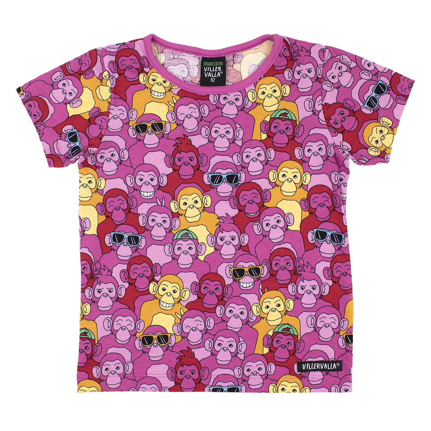 t-shirt HAPPY CHIMPZ ROSE