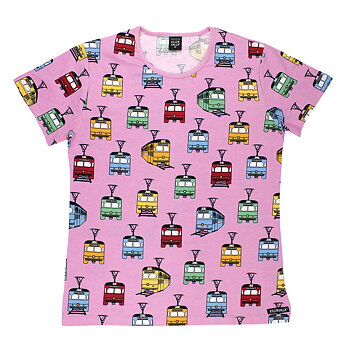 adult t-shirt TRAM BLOSSOM