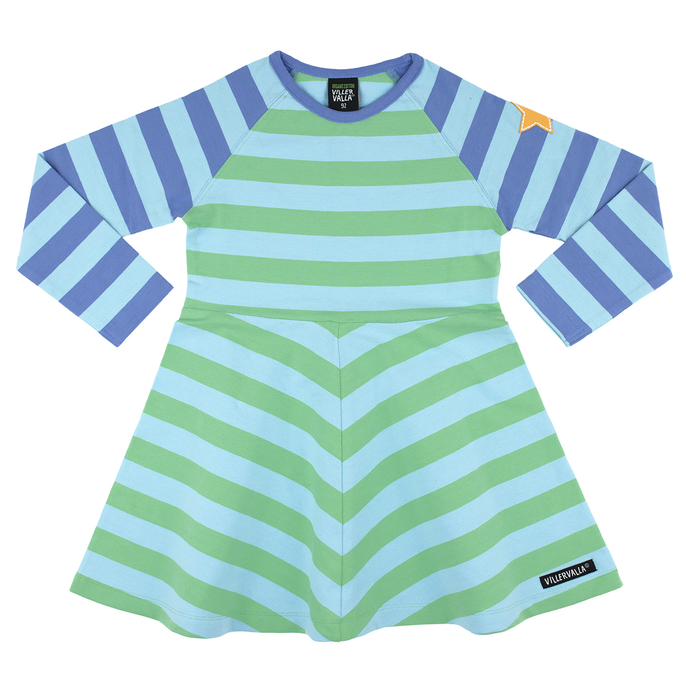snurrklänning STRIPES NAUTIC/FERN