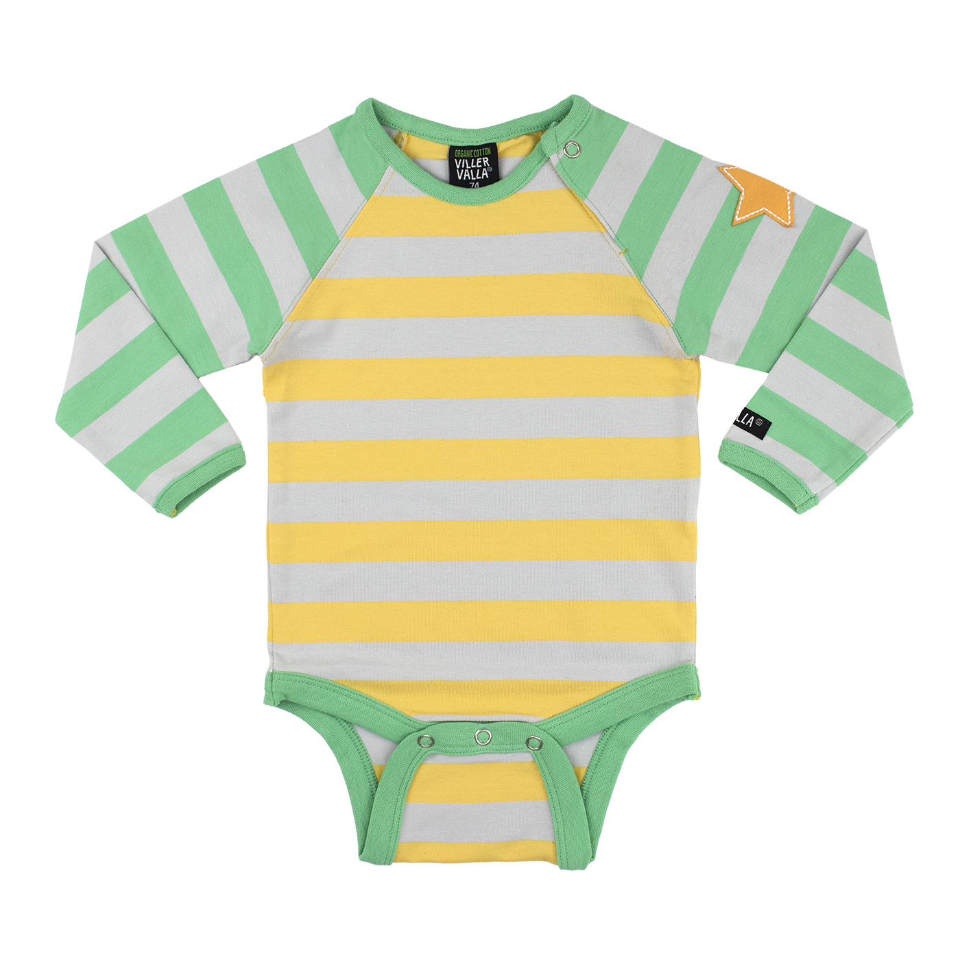 body STRIPES FERN/BANANA