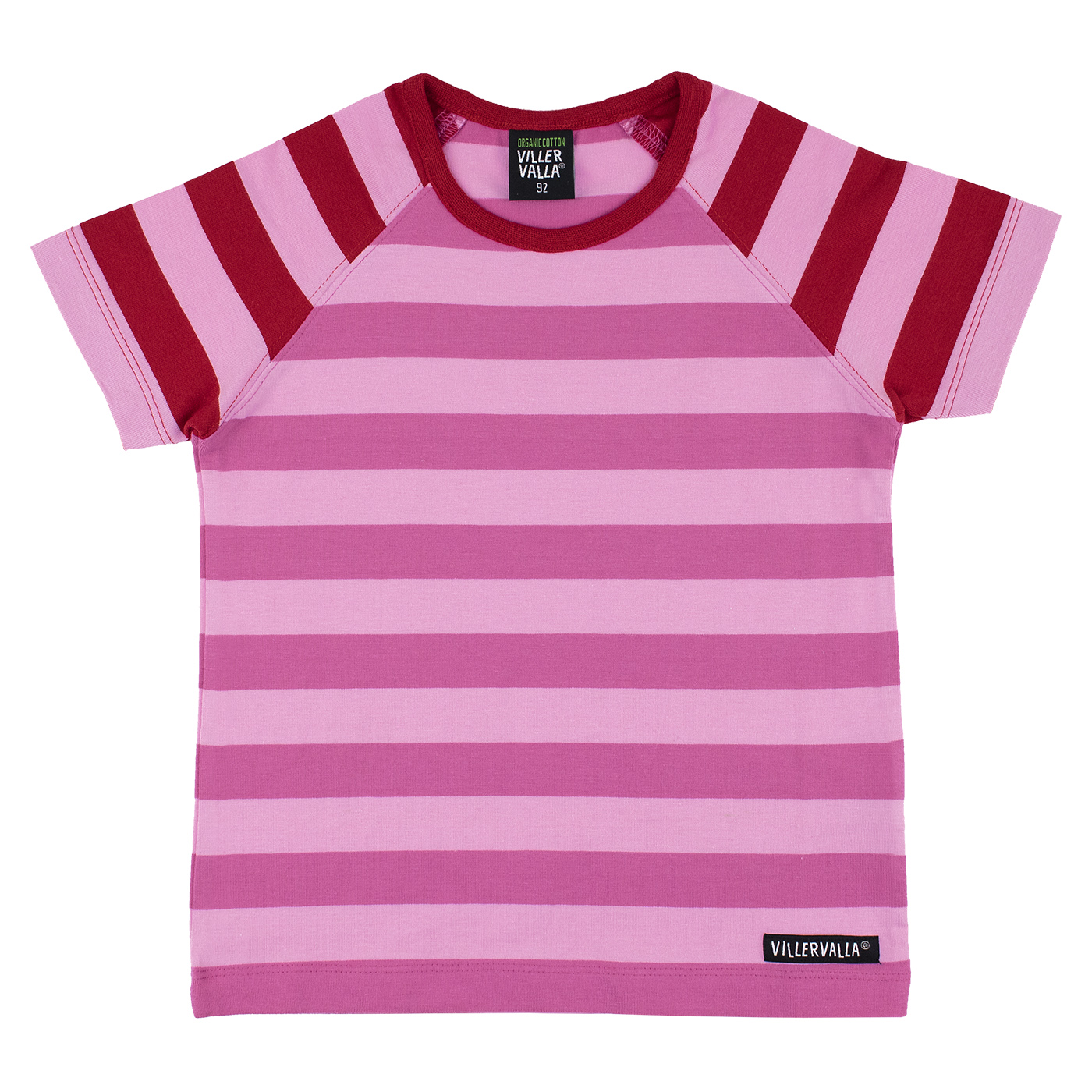 t-shirt STRIPES SALSA/ROSE