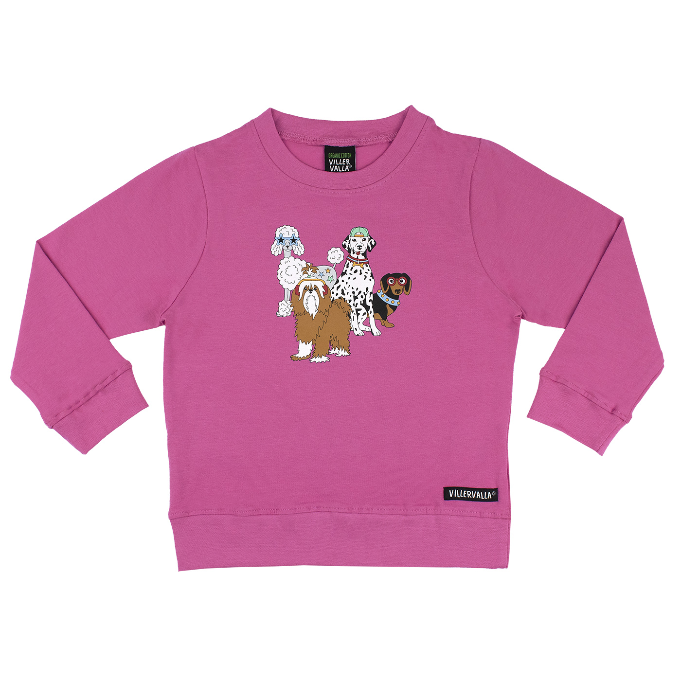 sweatshirt FUNKY DOGS ROSE